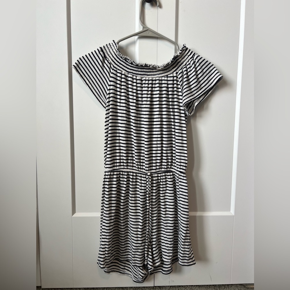 Stripped Romper